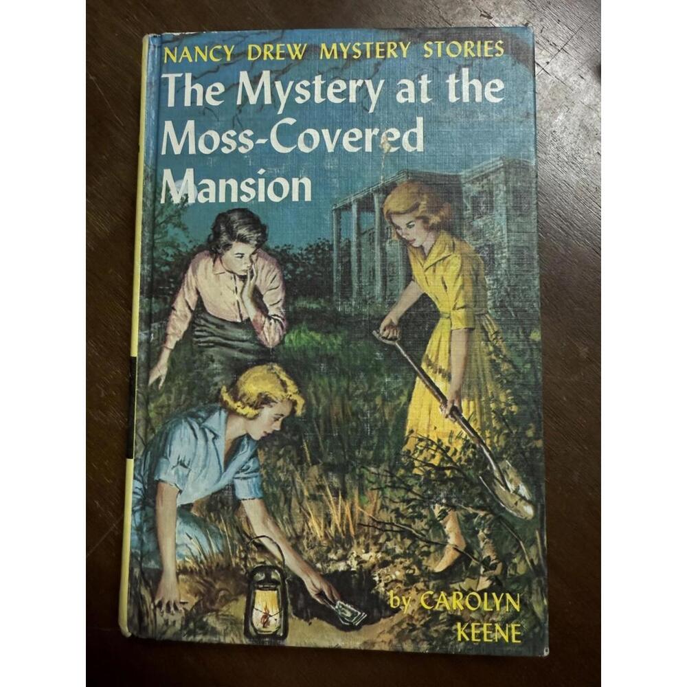 Vintage Nancy Drew 1941 #18 Mystery at the Moss Covered Mansion